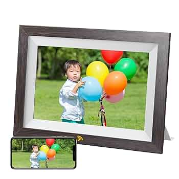 Amazon | KODAK デジタルフォトフレーム 木製 10インチ 1280*800